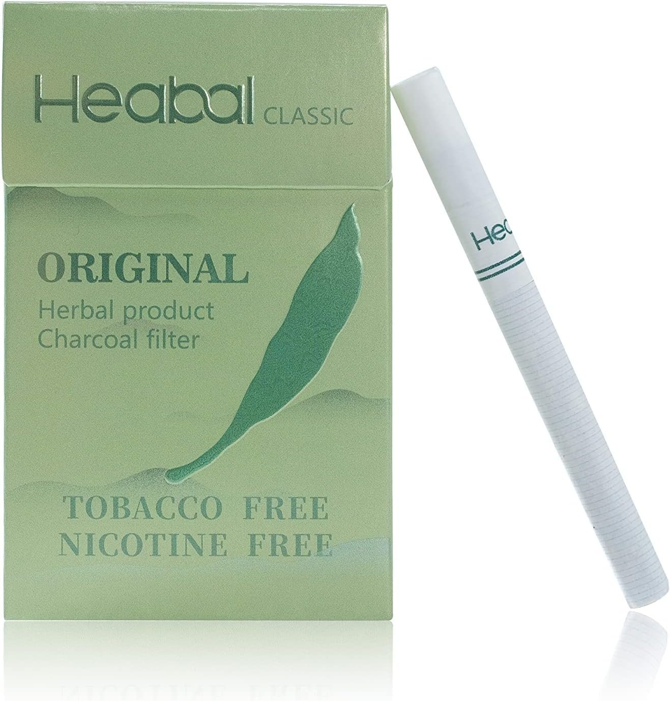 71r8kVI34AL._AC_SL1500_.jpg HEABAL Herbal Cigarettes – Tobacco Free, Nicotine Free – Original - 图片 1