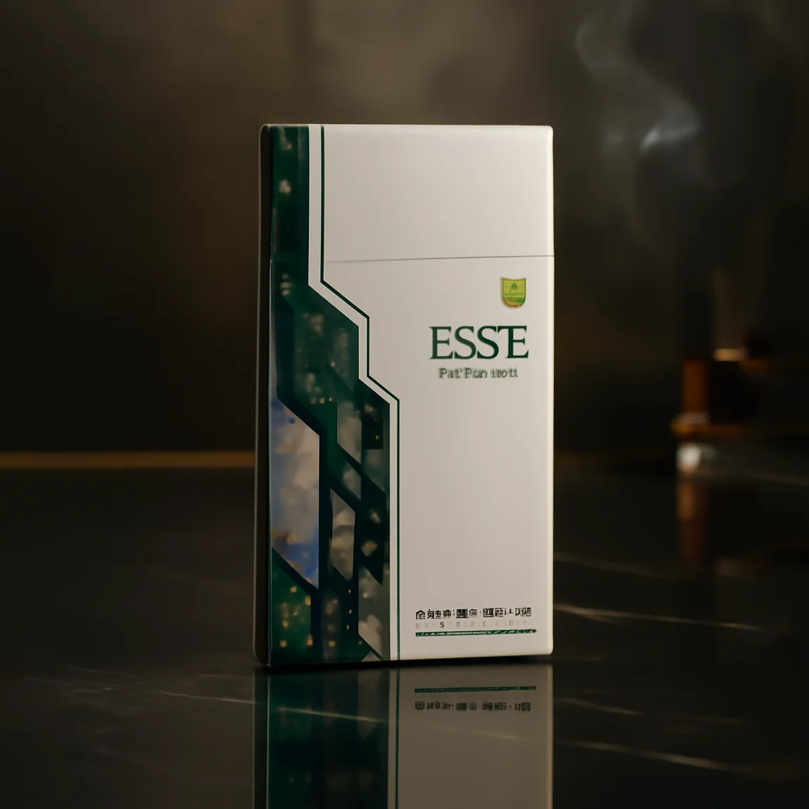 9A568DF1-3D6C-C880-7806-D11A96CDA882.webp ESSE Menthol (Mechanical Green) Super Slim-Classic menthol taste, 20 cigarettes per pack - 图片 1